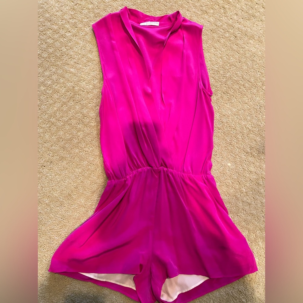 Lavender Brown Romper